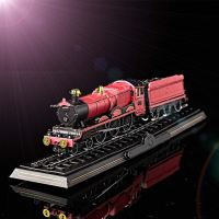 Hogwarts Express Train Tracks   Full Metal Iron Art DIY Assembling Model Harry Potter 3D 3d puzzle m