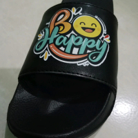 sandal selop anak be happy slide Fashion karet pylon ringan empuk shoes solusi nyaman pria wanita lu