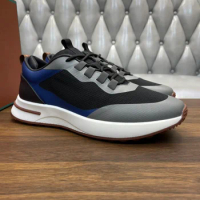 BILLIONAIRE SIJITONGDA 2024 Men's Sports Shoes Coach Competition Breathable Fashion Casual size38-46 Leisure sports shoes
