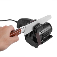 家用手持全自動電動磨刀機 廚房磨刀器適用多種刀具 速度角度可調