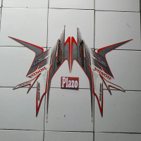 striping motor / stiker honda vario cbs 110 2010 putih