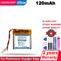 LOSONCOER Top Brand 100% New 120mAh Battery for Plantronics Voyager Edge Earphone