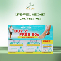 Live-well Mecomin 2x90's+60's / 90's - for nerve health
