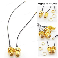 SMA female to RP SMA Female to uFL/u.FL/IPX/IPEX UFL RG1.13mm Antenna RF solder Cable IPX Extension 