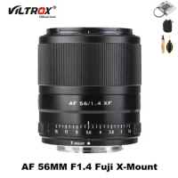 Viltrox 56mm F1.4 lente Auto Focus Portrait Large Aperture Lens Telephoto for Fujifilm Fuji X Mount Camera Lens X-T30 X-T3 X-T2