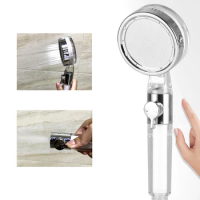 Home Rain Shower Head High Pressure Bath Shower Accessorie Double Filter Handshower Water Saving Adjustable Sprayer For Bathroom