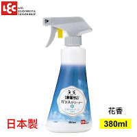 日本LEC 激落鏡子防霧用泡沫型清潔劑(花香) 380ml