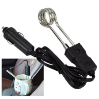 12V/4V Mini Electric Car Water Heater Portable Instantaneous Water Heating Rod Coffee Immersion TravelInstant Hot Water Heaters