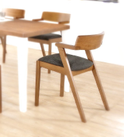 《維納斯》 馬來西亞進口 橡膠木 胡桃色 餐椅 餐桌 設計師款 非 H&amp;D ikea 宜家 【新生活家具】