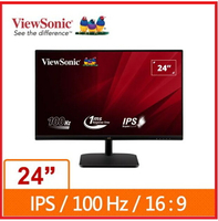 Viewsonic 優派 VA2432-h 24型AH-IPS美型螢幕  極薄機身/100%sRGB