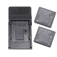 CGA-S008 Camera Battery or USB Charger For Panasonic DMW-BCE10 Lumix DMC-FS3 FS5 FS20 FX30 FX33 FX35