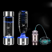 SPEPEM portable hydrogen generator water filter ionizer pure H2 rich hydrogen alkaline bottle electrolysis drink hydrogen