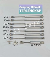 [Per Biji] Gaspring Hidrolik (60N, 60N Mini, 80N, 100N, 100N Huben, 120N, 150N, 200N, 250N) Furnitur