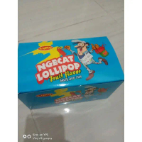 1pack Permen bentuk Ngecat Lollipop