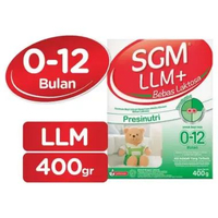 SGM LLM+ 200 / 400 GR - susu formula bebas laktosa 400gr