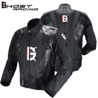 GHOST RACING motorcycle racing jacket clothing motobike clothing motocross racing anti-fall pull jacket