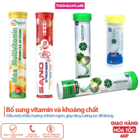 【Không hiệu quả hoàn tiền】 Sủi vitamin tổng hợp nhiều vị thơm ngon, tăng đề kháng, bổ sung vtm C, hồ