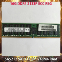 RAM For Inspur SA5212 SA5112 SA5248M4 16GB 16G DDR4 2133P ECC REG Server Memory Works Perfectly Fast Ship High Quality