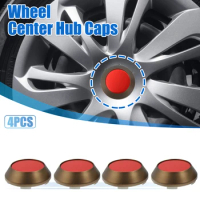 X Autohaux 4pcs 65mm Dia 5 Clips Car Wheel Tyre Center Cap Hub Caps Covers Car Accessories