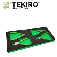 TEKIRO Eva Tang Snap Ring Set 4 PCS Eva Snap Ring Pliers