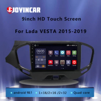 JOYINCAR 2din For LADA Vesta Cross Sport 2015 - 2019 Car Radio Multimedia Video Player Navigation Android 10.1 No 2 din dvd
