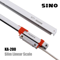 Original Sino KA200 Slim Optical Encdocer 30mm-360mm 5um KA-200 0.005mm Linear Scale Displacement Sensor For Mini Lathe and Mill