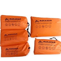 MAKADAM - Flysheet 1.5 X 2 M Tenda Camping Waterproof Orange