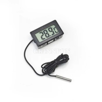 DHL 800PCS Digital LCD Probe Fridge Freezer Thermometer Thermograph for Refrigerator -50~ 110 Degree