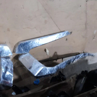 lis crom bemper depan allnew pajero 2021 up