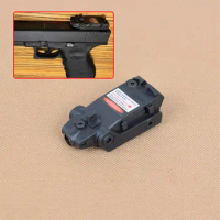Tactical Glock Rear Red Dot Laser Sight Only For Airsoft KWA KSC Glock 17 18C 22 34 Hunting Pistol Iron Rear Sight