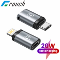 Crouch 20W USB Type C Lightning Adapter For iphone To USB C High Speed Transfer Connector C To Lightning Adapter For ipad IOS