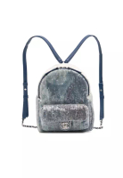 Chanel 二手香奈兒亮片瀑布式背包