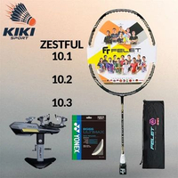 RAKET BADMINTON FELET ZESTFUL 10.1 ORIGINAL RAKET BG66 ULTIMAX TAS SERUT
