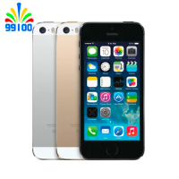 Used Apple Iphone 5S Unlocked Cell Phone 4.0" Screen 1GB RAM 16GB/32GB/64GB ROM Touch ID Fingerprint