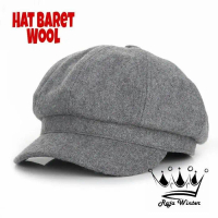 Topi Baret wool wanita termurah