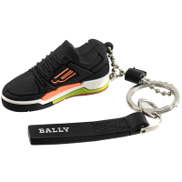 BALLY  CHAMPION 鞋子造型款鑰匙圈(黑)