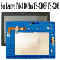 Original For Lenovo Tab 3 10 Plus TB-X103F TB-X103 X103 LCD Display Touch Screen