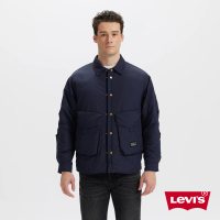 LEVIS 官方旗艦 男款 鴨鵝絨外套 襯衫外套 羽絨外套 熱賣單品 002NA-0001