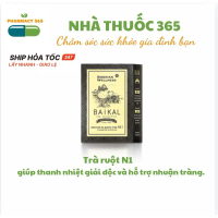 [Trà gan ruột thận N1] Trà thảo mộc Baikal tea collection. Herbal tea N1 - 30 túi - Date 2024-2025 【