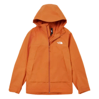 【The North Face 官方旗艦】北面男款橙色DryVent防水透氣衝鋒衣｜8BWF6IG(外套)