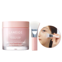 【LANEIGE 蘭芝】粉澎潤睡美人晚安面膜 60ml(晚安凍膜 緊緻 撫紋 膠原蛋白 官方直營)