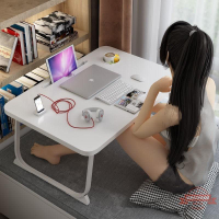 折疊床上小桌子電腦懶人桌寢室桌板家用臥室坐地大號宿舍學生書桌