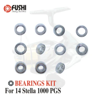 Fishing Reel Stainless Steel Ball Bearings Kit For Shimano 14 Stella 1000 PGS / 03238 Spinning reels Bearing Kits