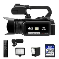 Best HD 4K Digital Video Camera Recorder 60FPS WiFi Webcam 1080P Camcorder