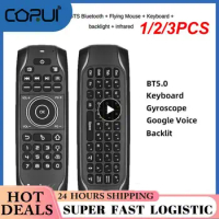 1/2/3PCS Newest G7BTS Backlit Air Mouse Gyroscope Wireless Air Mouse with IR Learning Smart TV box Remote Control with