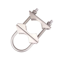 M6 U BOLTS การติดตั้งฮาร์ดแวร์อย่างหนักเพื่อต่อต้านเสากระโดงเสากระโค