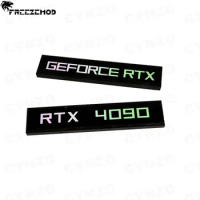 Video Card Lighting Panel For RTX 4090 3090 3080,MOD GTX ROG 4070 4080 GPU Side ARGB Plate,Gamer Cabinet Faith Lamp AURA SYNC
