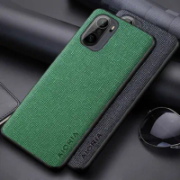 case for Xiaomi Poco F3 5G NFC coque cover with concise and atmospheric cross pattern design phone cover for xiaomi poco f3 case