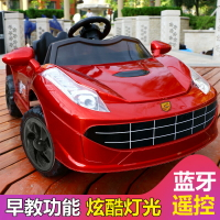 兒童電動車四輪雙驅遙控可坐人男女嬰兒寶寶玩具汽車小孩童車充電
