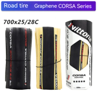 Road Bike Folding Tyre 2.0 Rubino Pro 700*25/28C Puncture Resistant Bicycle Accessories Graphene Tubeless Tire For Cycling